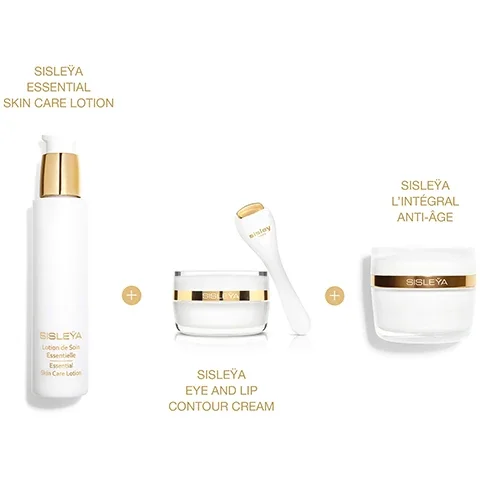 sisley essential skin care lotion plus sisley eye and lip contour cream plus sisley l'integral anti age