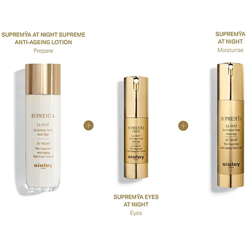supreya ay night supreme anti ageing lotion plus spremya eyes at night, supremya at night