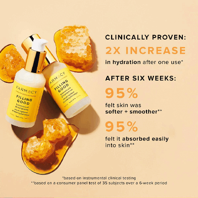 Image 1, results of clinical trails. Image 2, ingredient breakdown and benefits