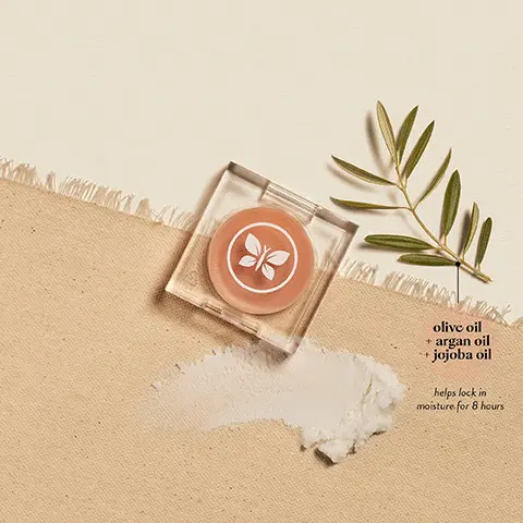 Image 1, olive oil and argan oil and jojoba oil helps lock in moisture for 8 hours. 2 types of hyaluronic acid. Image 2, how to recycle magic beauty balm - take it apart, rinse it out, recycle