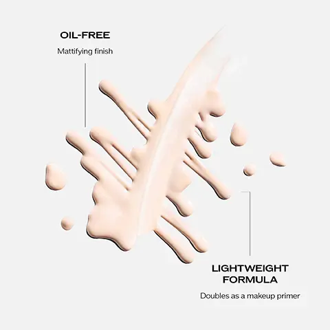 Image 1, OIL-FREE Mattifying finish LIGHTWEIGHT FORMULA Doubles as a makeup primer Image 2, EVERYDAY SPF Protects and Hydrates SHISEIDO Urban Environment Sun Dual Care OIL-FREE HYALURONIC ADD BLOCKS Protects skin against UVA/UVB rays and pollution BOOSTS Boosts skin's hydration with Hyaluronic Acid Image 3, HYALURONIC ACID Delivers, attracts and retains intense moisture