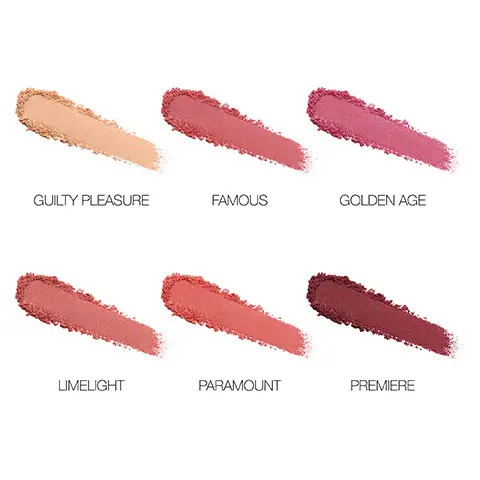 Image 1- Swatches of all shades. Image 2- Model arm swatches of all shades