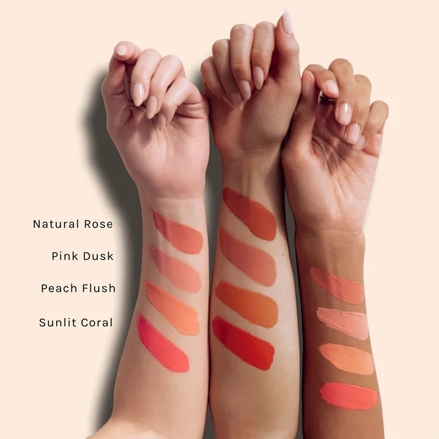 Hand model swatch shot