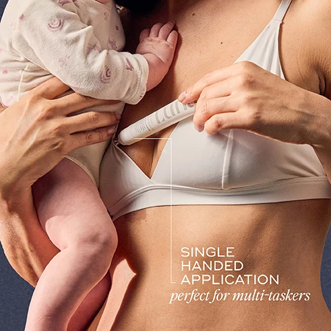 Image 1, single handed application, perfect for multi taskers. image 2, cooling applicator tip for instant soothing relief. image 3, the perfect gift.