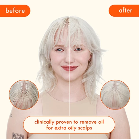 Image 1 and 2, before and after. clinically proven to remove oil for extra oily scalps. image 3, clinically proven to remove more oil than our traditional dry shampoo. when compared to our traditional perk up dry shampoo. image 4, talk of the town ingredients. tapioca starch - refreshes roots and absorbs oil. bamboo stem extract = absorbs sweat and sebum while removing odor. sea buckthorn = loaded with vitamin c, a, fatty acid omega 7 plus antioxidants. image 4, how to use perk up ultra. 1 = shake well. 2 = spray 8 inches away from roots in a sweeping motion. 3 = wait 30 seconds. 4 = massage into scalp or brush through. image 5, perk up dry shampoo, you're looking for voluminous root refresh = refreshes root, voluminous oomph, invisible finish. wash cycle = 3-4 times per week. ingredients = rice starch, sea buckthorn. perk up ultra - oil control dry shampoo. you're looking for powerful oil removal = controls oil, dry feel and finish, brushable white cast. wash cycle = 4 or more times per week. ingredients = tapioca starch and sea buckthorn. perk up plus - extended clean dry shampoo. you're looking for = lightweight, natural finish, boosts time between washes, no residue, buildable. wash cycle - 1 to 2 times per week. ingredients = arrowroot powder, sea buckthorn. image 6, dial up hair's highest potential. clinically proven oil removal. for extra oily scalps. dry feel and finish.