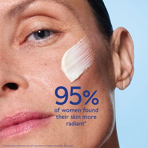Image 1 - A close-up of a womans face with a cream applied to her cheek, accompanied by text stating 95% of women found their skin more radiant.
Image 2 - A jar of Caudalie Vinoperfect Dark Spot Niacinamide Moisturizer is shown with the jar lid open, featuring text that reads: Viniferine 62x more effective than vitamin C* Corrects and prevents dark spots, Niacinamide Smooths & evens skin tone, Olive squalane Moisturises and soothes.
Image 3 - A side-by-side comparison of a womans face showing the effects of Vinoperfect Day Cream, with text stating that 95% of women found their skin instantly more radiant after 56 days, and a jar of the cream labeled CAUDALIE.
Image 4 - The image shows three jars of day cream from Caudalie: Premier Cru (dark purple), Resveratrol-Lift (light pink), and Vinoperfect (white) with corresponding cream swatches in front of each, and the text Which day cream suits your skin ? Ultimate anti-ageing Anti-wrinkle & Firmness Radiance & Anti-dark Spots.
Image 5 - Image of a range of skincare products displayed in a well-lit arrangement, including a foaming cleanser, eye cream, dark spot serum, and glycolic peel mask, with labels indicating their names: Concentrated Brightening Glycolic Essence, Brightening Eye Cream, Brightening Micropeel Foam, Brightening Dark Spot Serum, Dark Spot Moisturizer, and Glycolic Peel Mask.
Image 6 - A hand holding a Vinoperfect day cream jar with visible instructions on how to recharge it, including steps about recycling the empty refill and keeping the glass jar and lid for a new refill, along with the brand name Caudalie Paris.
Image 7 - A jar of Caudalie Vinoperfect Dark Spot Niacinamide Moisturizer with a creamy texture on top, accompanied by dark purple grapes, and featuring the text Now refillable and -85% less packaging*.