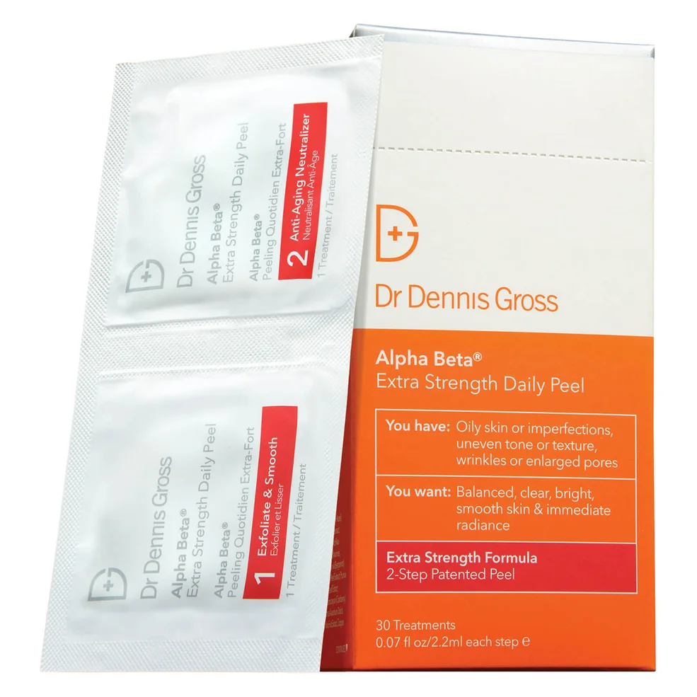 Dr Dennis Gross Skincare Alpha Beta Extra Strength Daily Peel (Pack of 30) Image 1