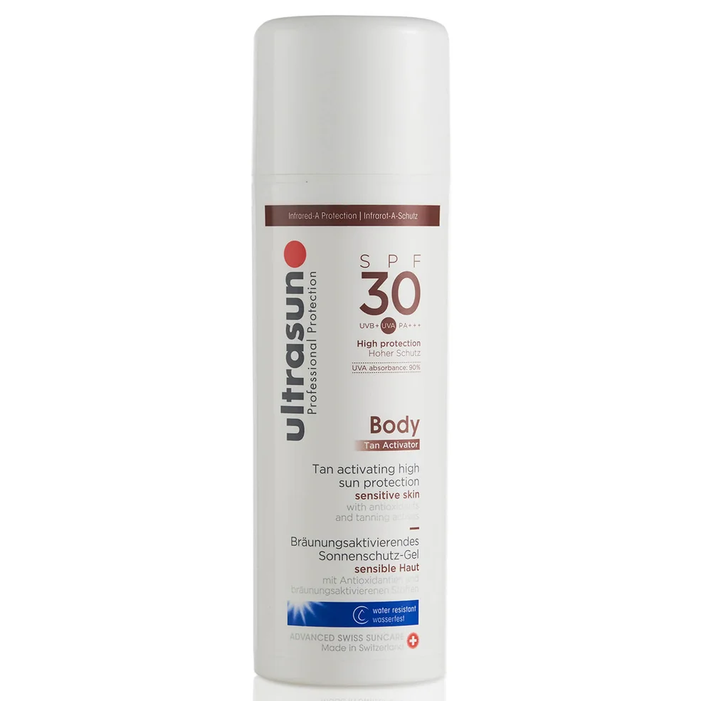 Ultrasun Tan Activator for Body SPF30 150ml Image 1