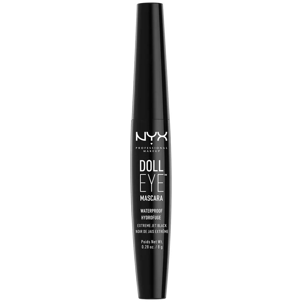 NYX Professional Makeup Doll Eye Mascara Waterproof - Black Image 1