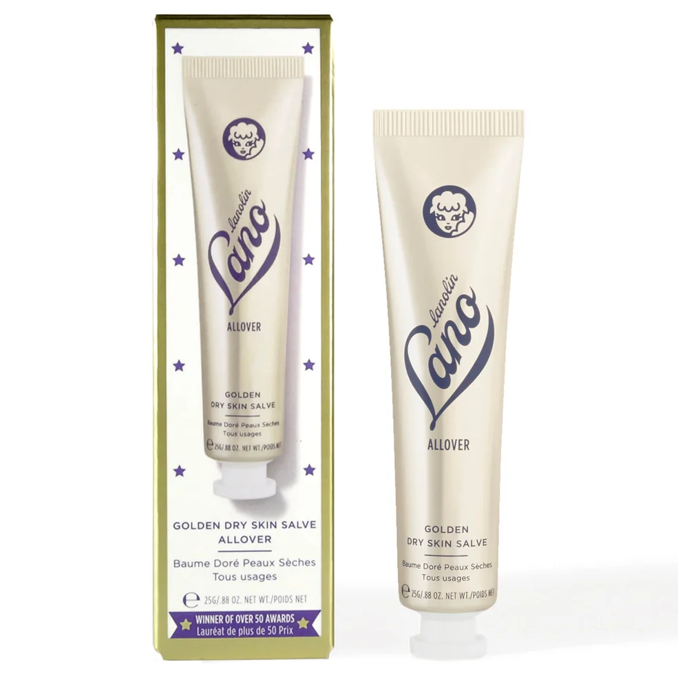 Lanolips Lano Golden Dry Skin Salve 25g Image 1