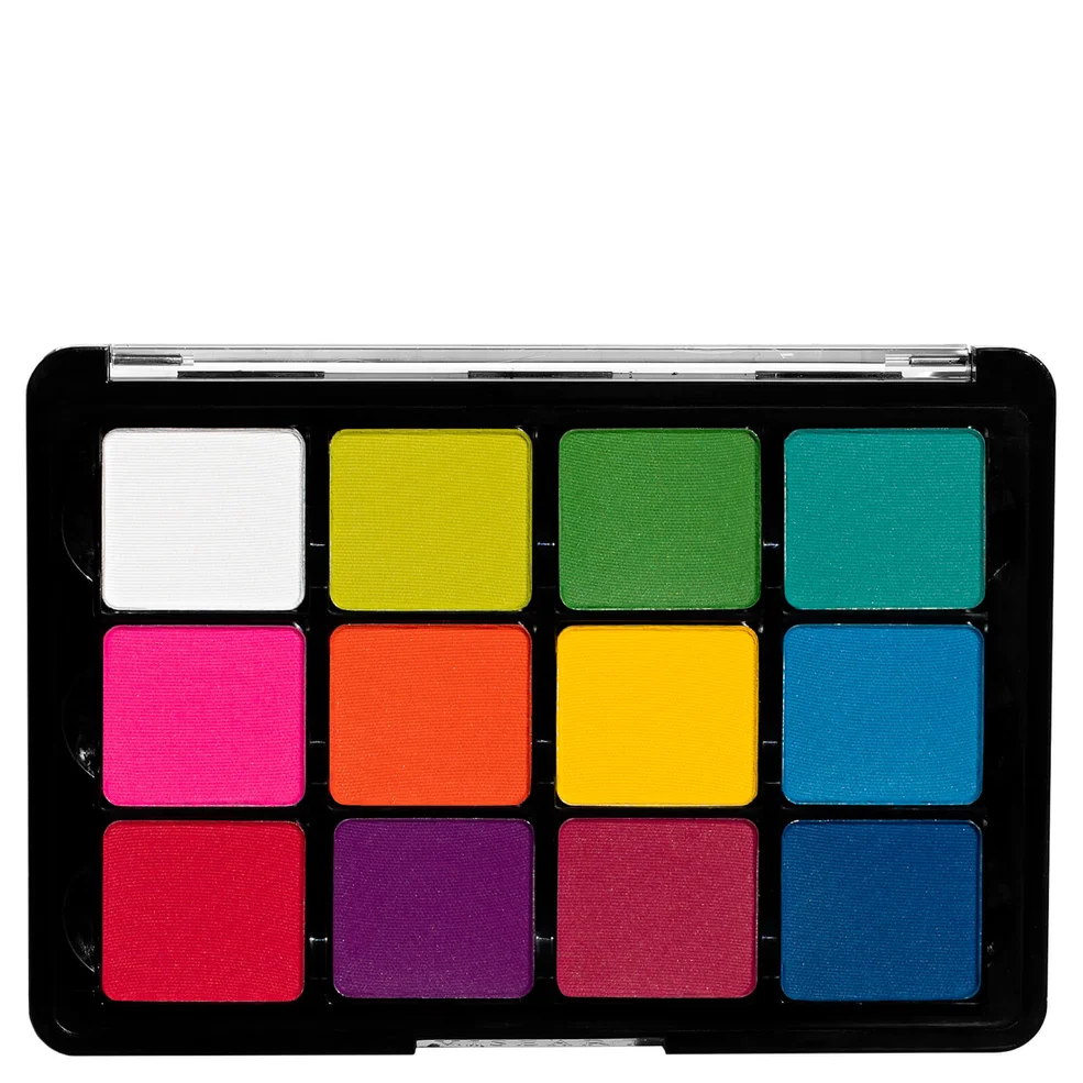 Viseart Palette 12 Paupières Eyeshadow Palette 08 Editorial Brights Image 1