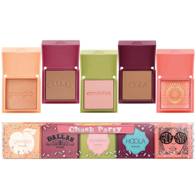 benefit Cheek Party Mini Blush and Bronzer Gift Set (Worth £72.50)