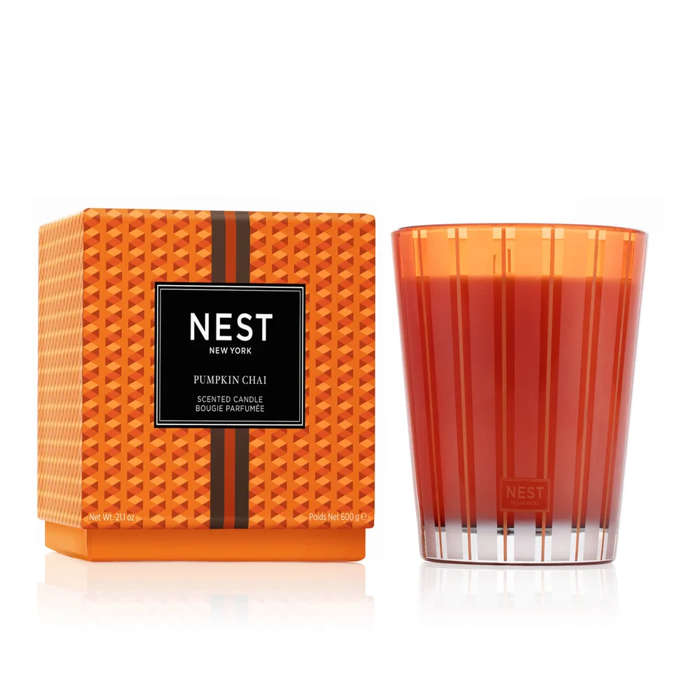 NEST New York Pumpkin Chai 3 Wick Candle 600g Image 1