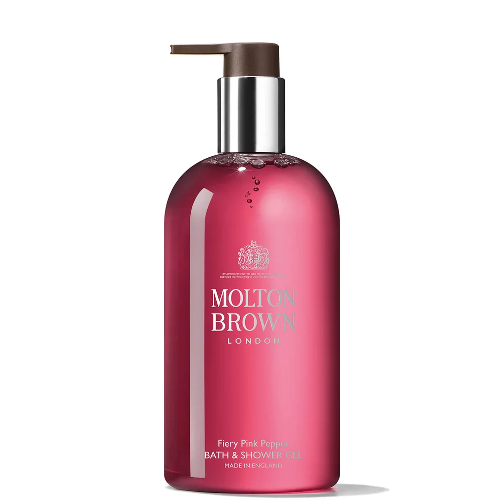 Molton Brown Fiery Pink Pepper Bath and Shower Gel 500ml Image 1
