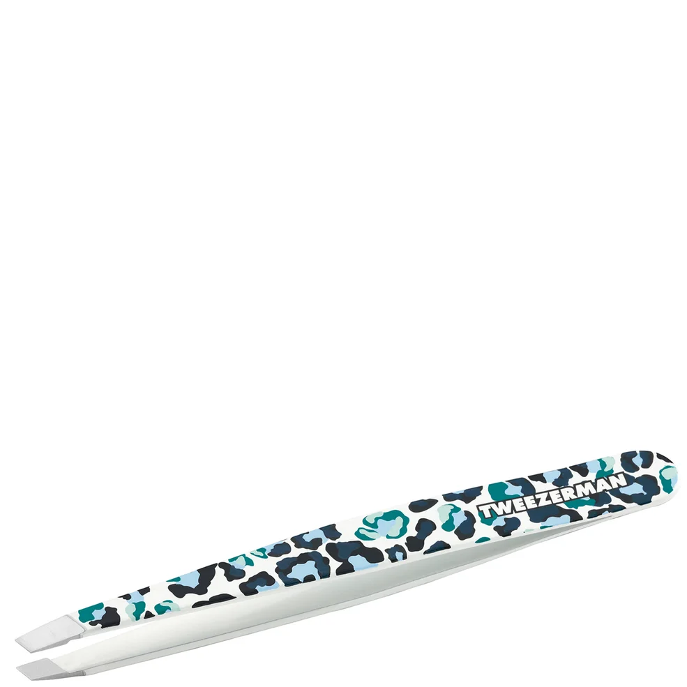 Tweezerman Animal Print Slant Tweezer - Leopard Image 1