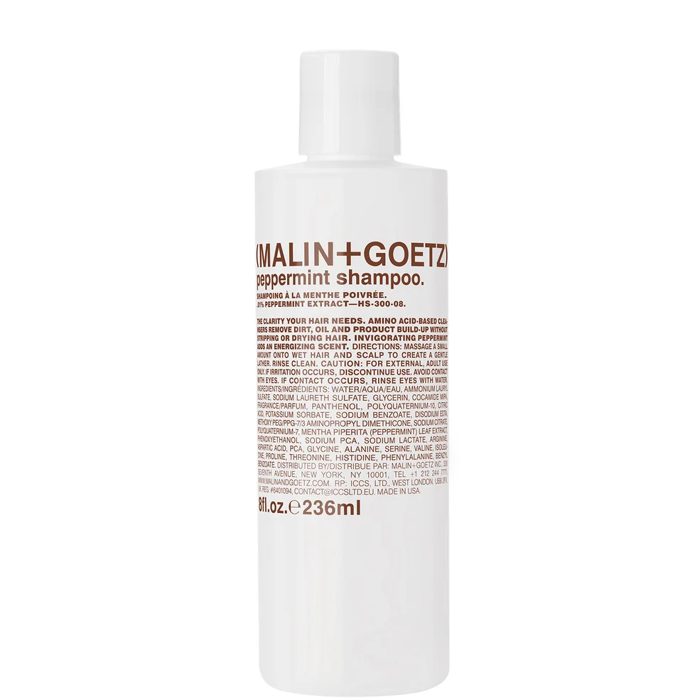Malin + Goetz Peppermint Shampoo 236ml Image 1