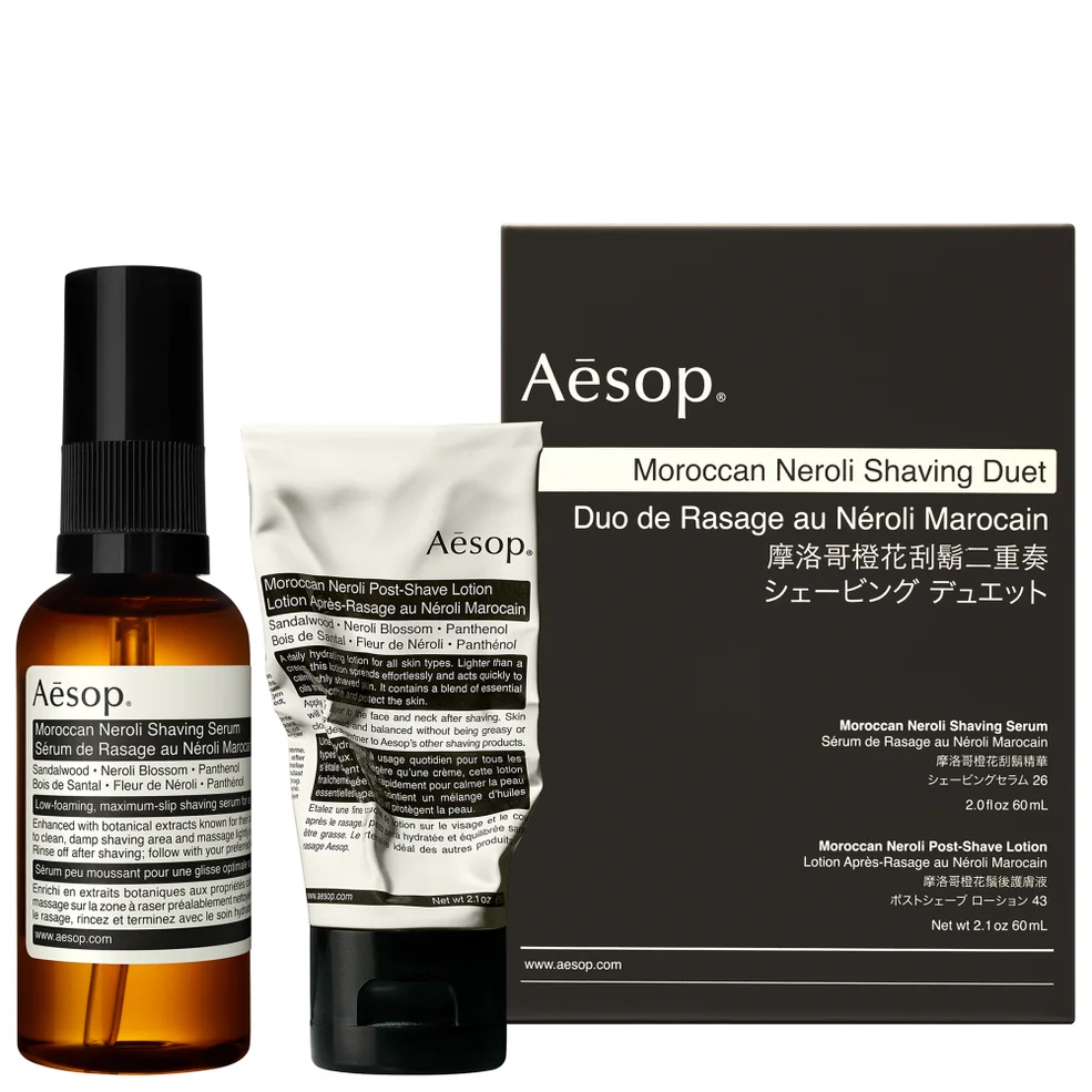Aesop Moroccan Neroli Shaving Duet Image 1