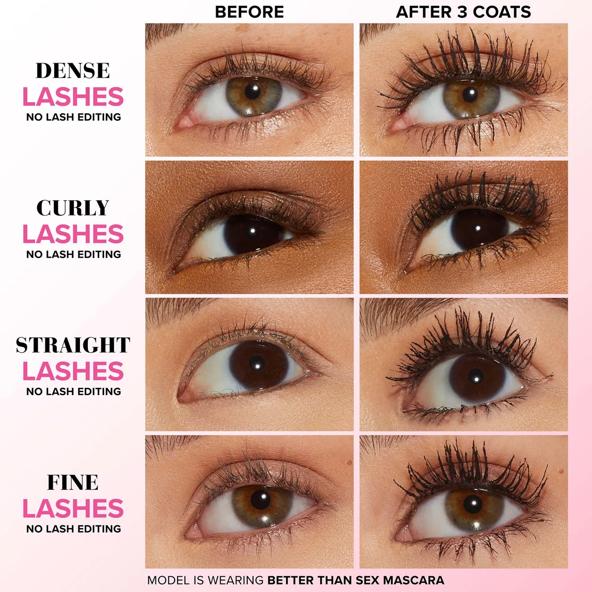 Too Faced Better Than Sex Mascara 8ml | Cult Beauty Too Faced Better Than Sex Mascara 8ml | Cult Beauty