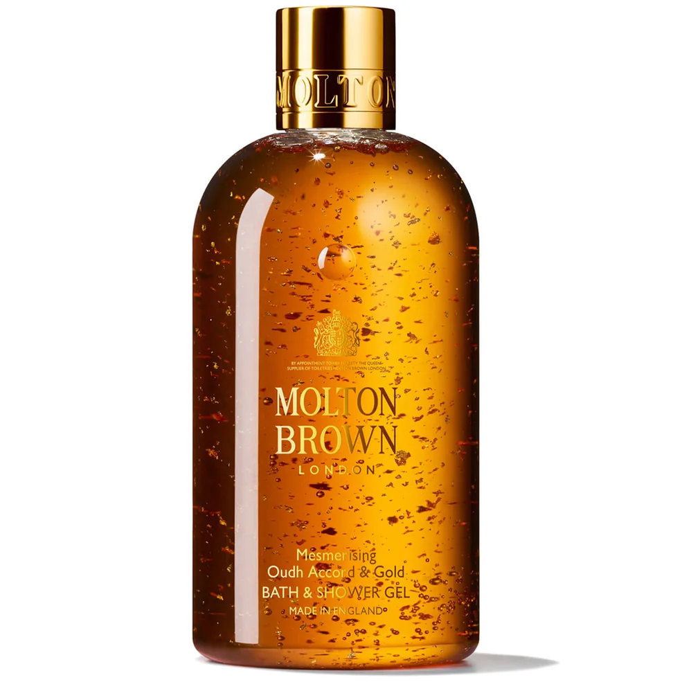 Molton Brown Mesmerising Oudh Accord and Gold Bath and Shower Gel 300ml Image 1