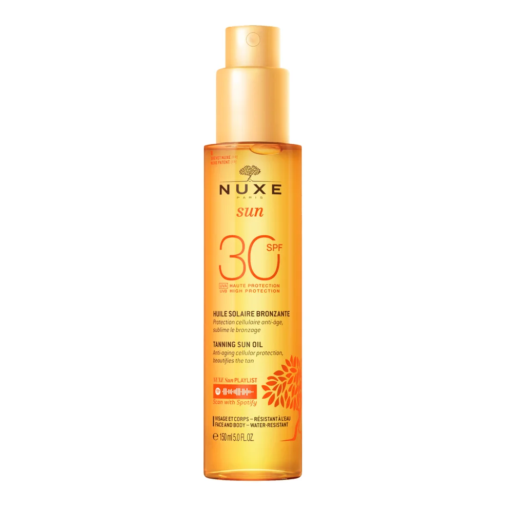 NUXE Face and Body Sun Tanning Oil SPF 30 150ml Image 1