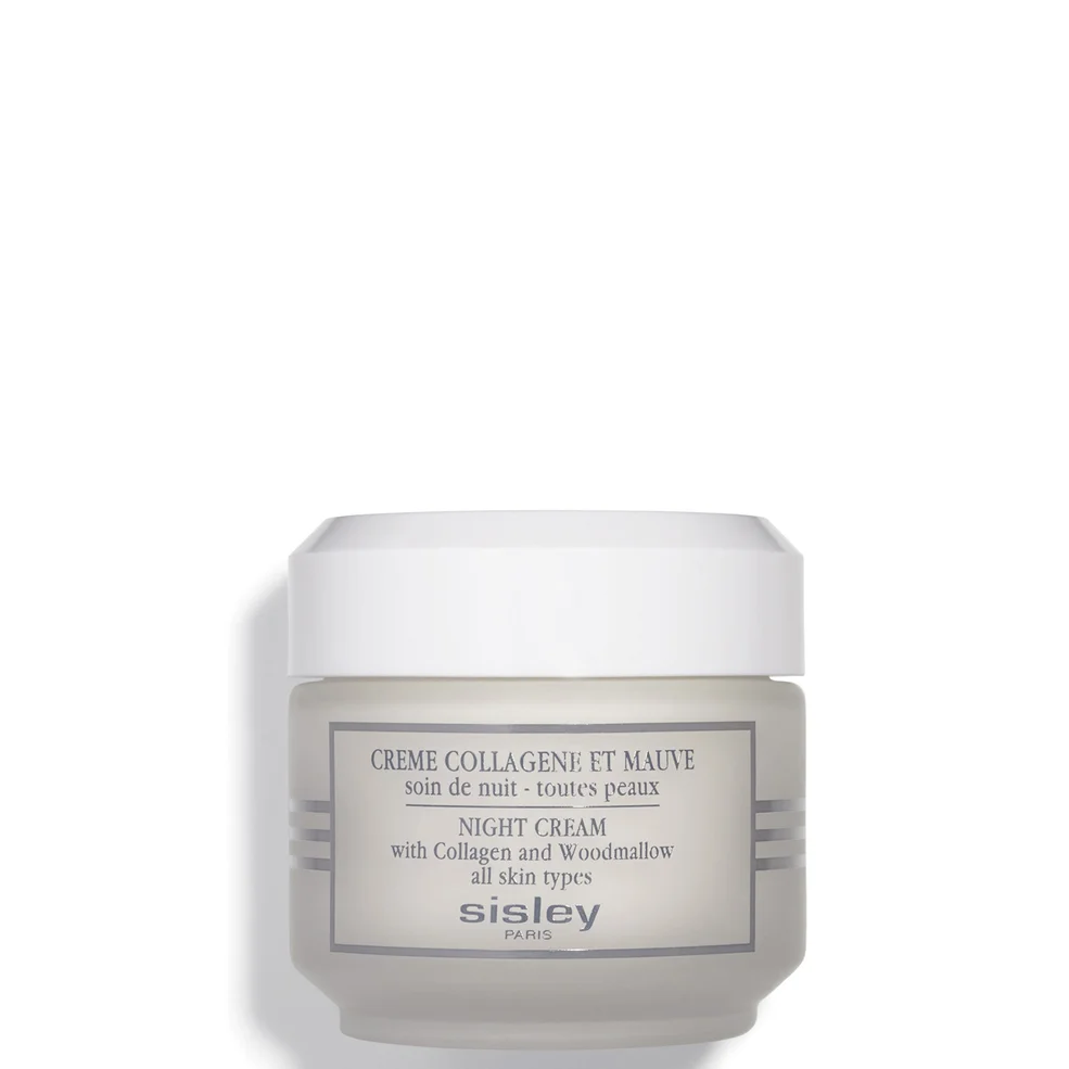 Sisley Paris Night Cream Jar with Collagen and Woodmallow 50ml Image 1