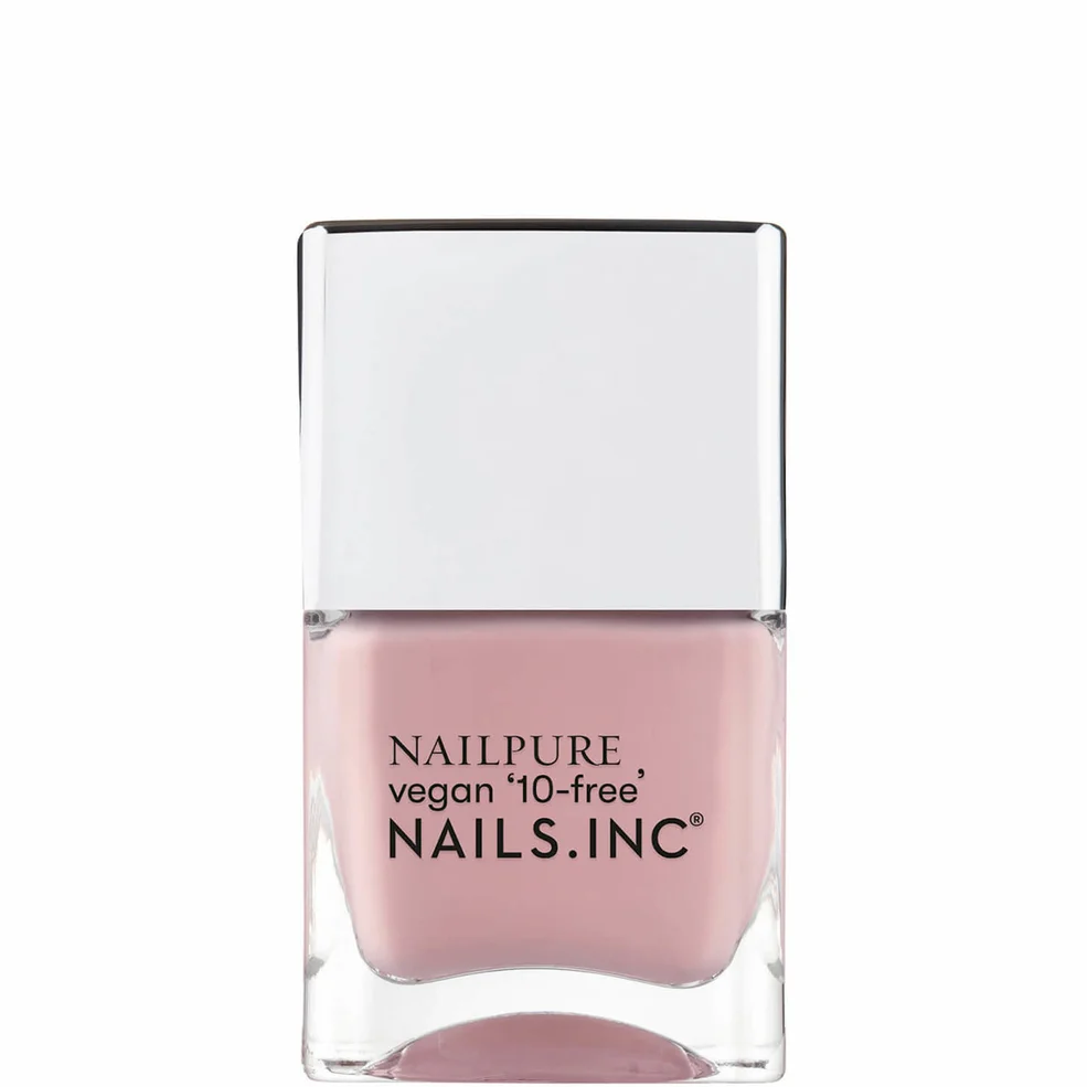nails inc. Nailpure Bond Street Passage Nail Varnish 14ml Image 1