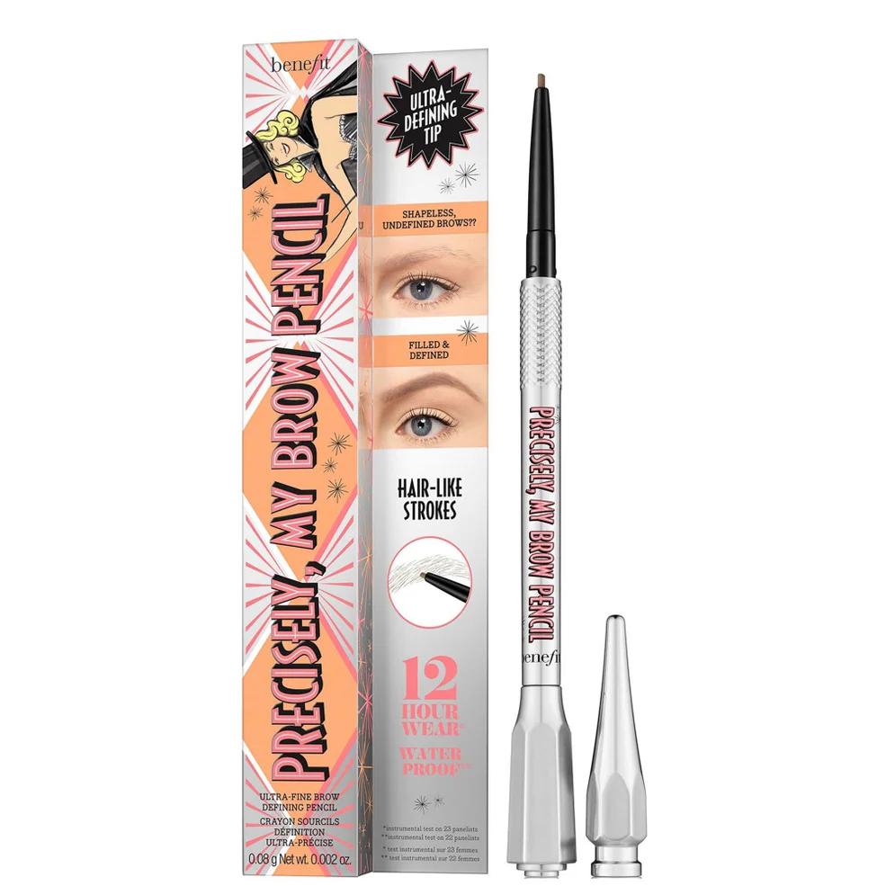 benefit Precisely, My Brow Pencil 1.5mm Tip Ultra-Fine Eyebrow Pencil - 02 Warm Golden Blonde Image 1
