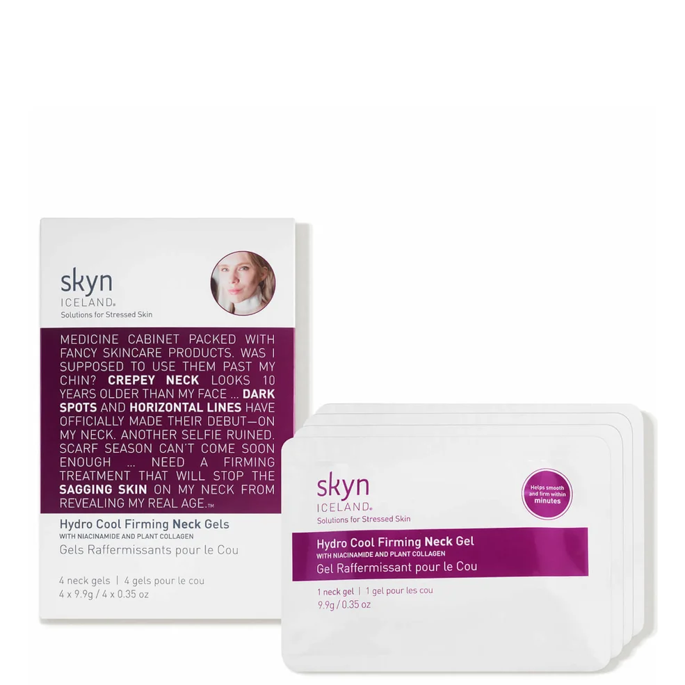 skyn ICELAND Hydro Cool Firming Neck Gels 67g Image 1