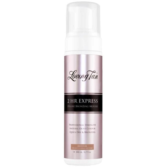 Loving Tan 2 HR Express Mousee 200ml - Medium