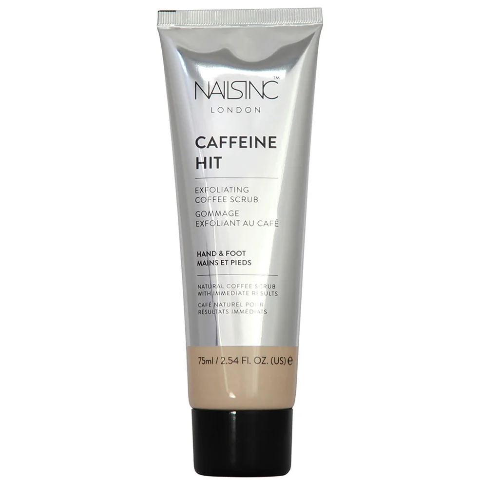 nails inc. Caffeine Hit Exfoliating Coffee Scrub 75ml Image 1
