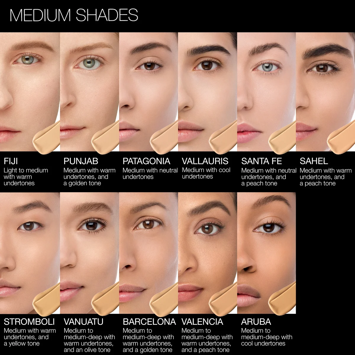 Radiant Creamy Foundation (Shades: Santa Fe and Aruba)