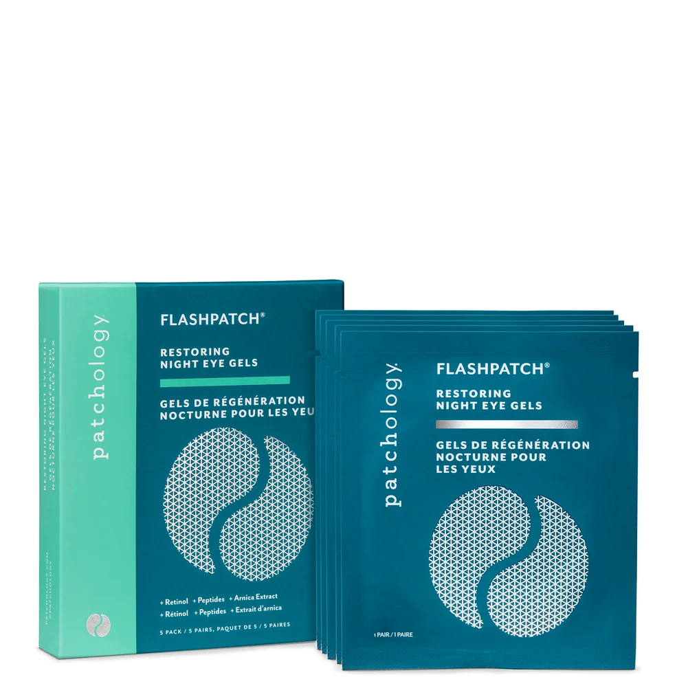 Patchology FlashPatch Restoring Night Eye Gels - 5 Pairs Image 1