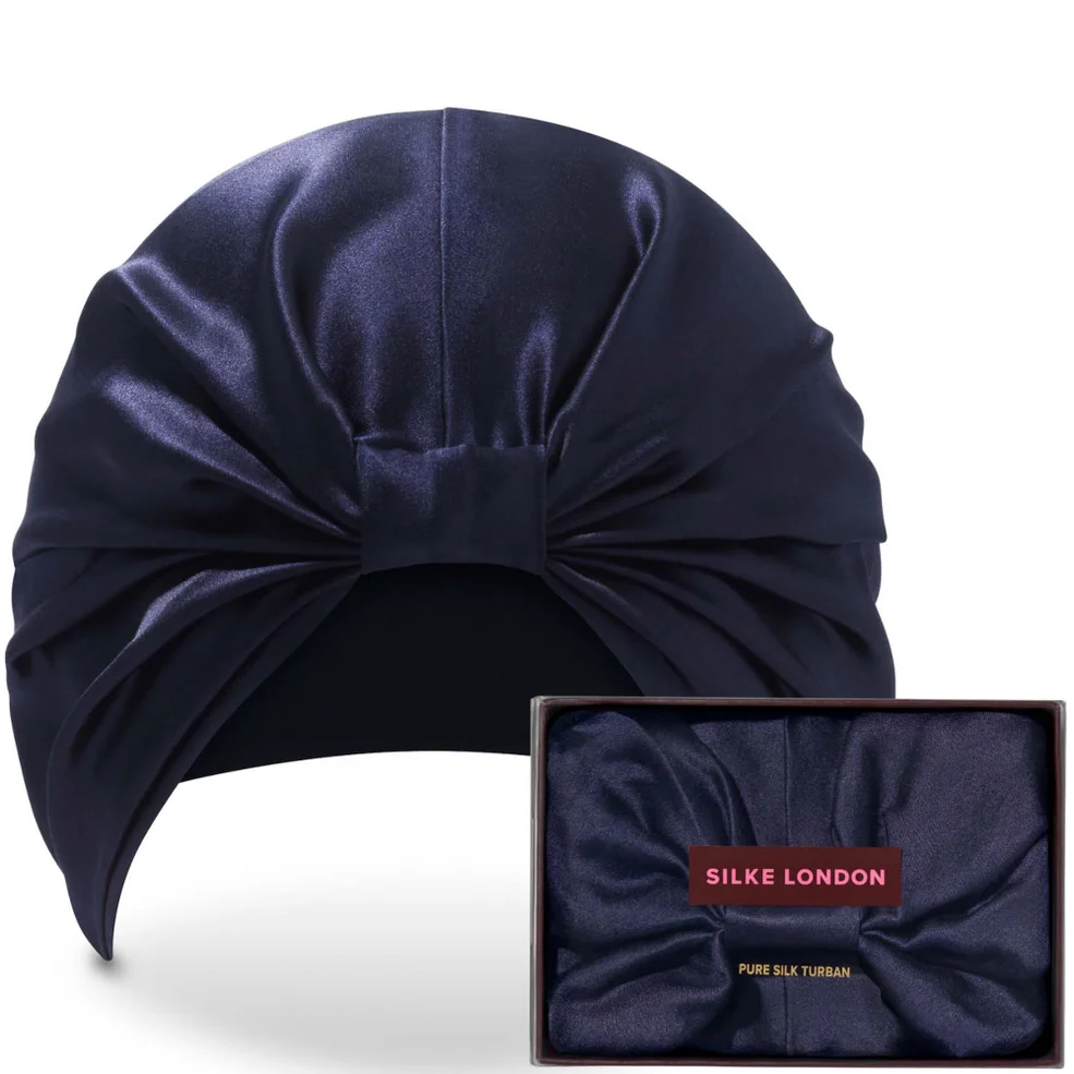 SILKE Hair Wrap The Kate - Navy Image 1