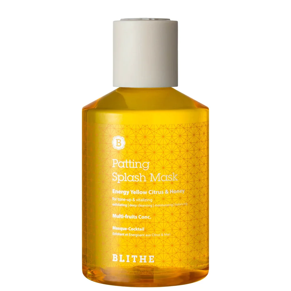 Blithe Energy Yellow Citrus and Honey Patting Splash Mask 200ml Image 1