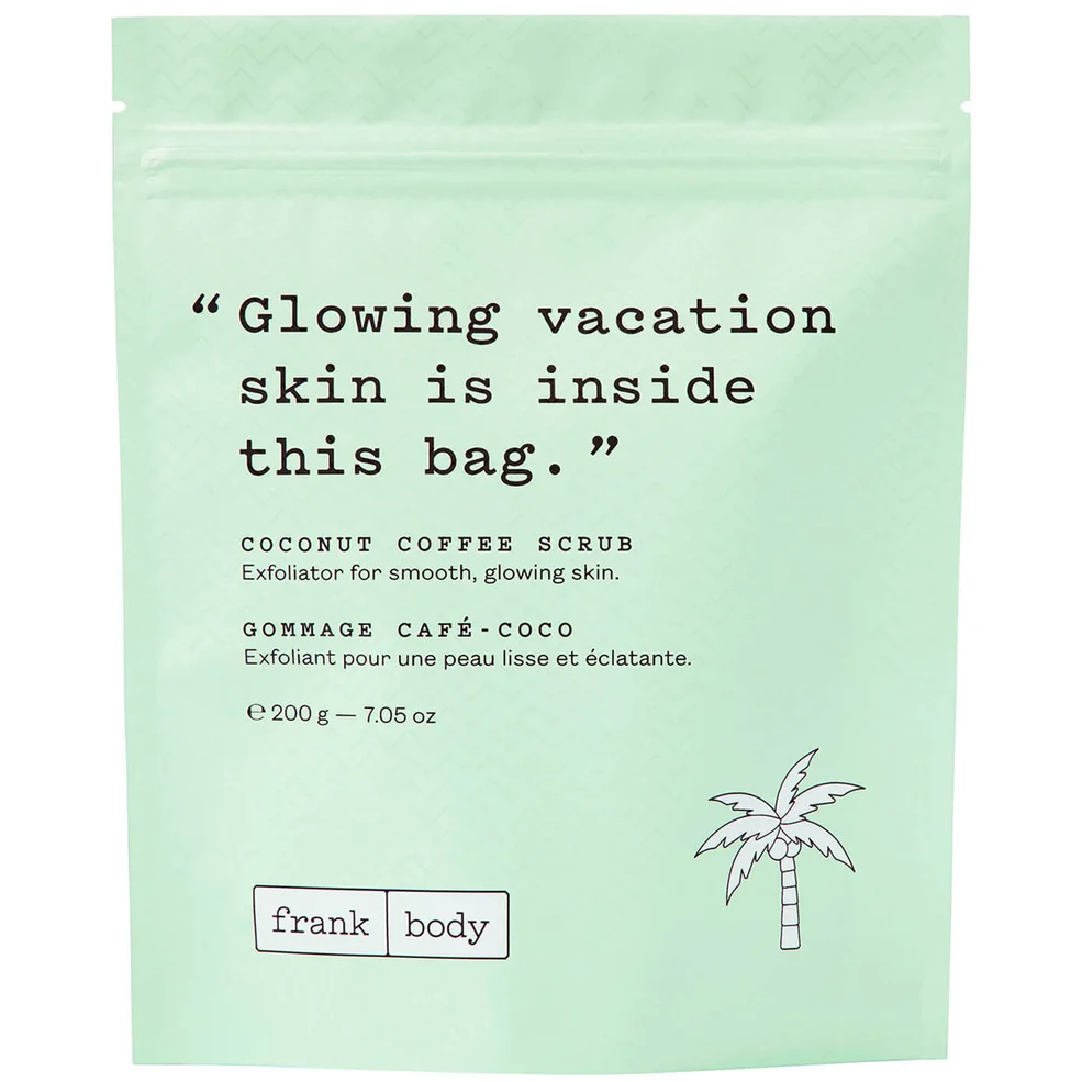 frank body Coconut Coffee Scrub 200g Image 1