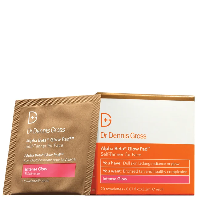 Dr Dennis Gross Skincare Alpha Beta Glow Pad - Intense Glow (Pack of 20)