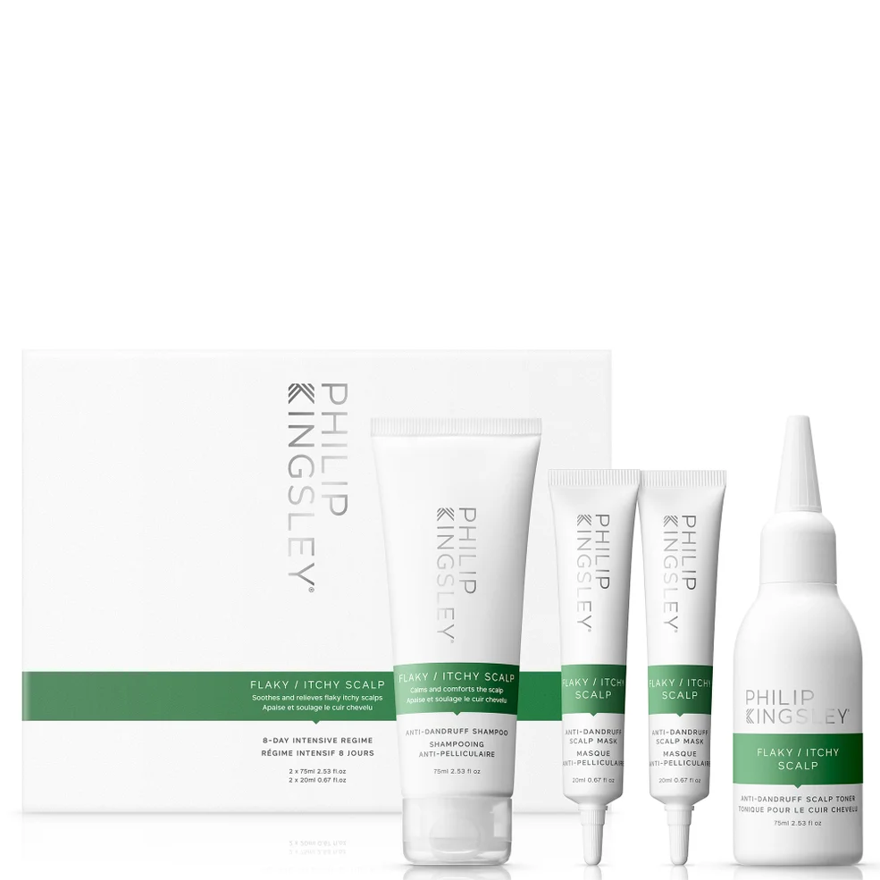 Philip Kingsley Flaky/Itchy Scalp 8-Day Kit (Worth £44) Image 1