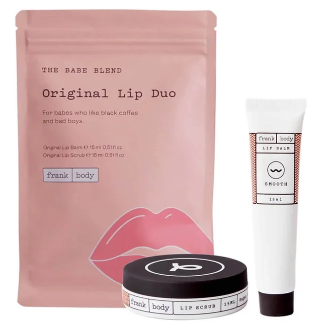 frank body Original Lip Duo