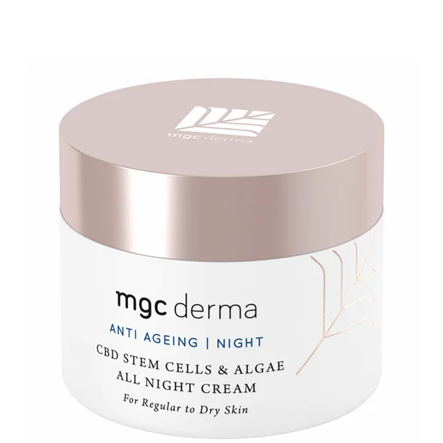 MGC Derma CBD Stem Cells and Algae All Night Cream 50ml