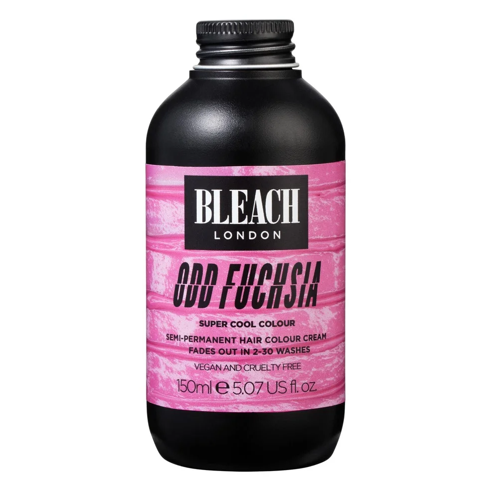 BLEACH LONDON Super Cool Colour - Odd Fuchsia 150ml Image 1
