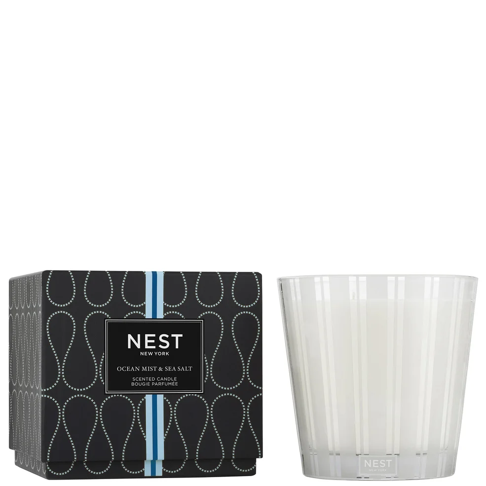 NEST New York Ocean Mist and Sea Salt 3-Wick Candle 600g Image 1