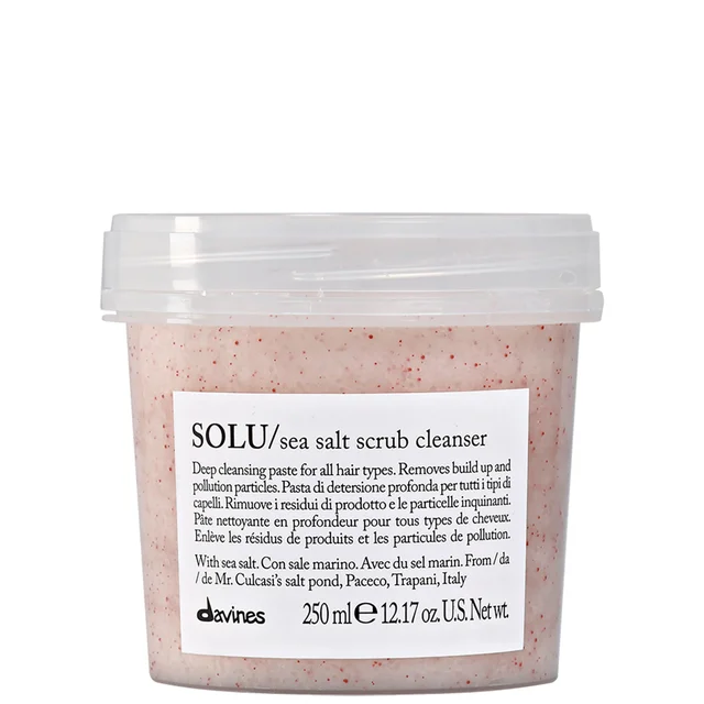 Davines SOLU Sea Salt Scrub Cleanser 250ml