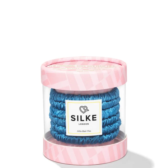SILKE Hair Ties Bluebelle Powder - Blue