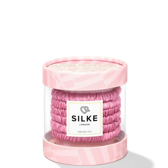 SILKE Hair Ties Blossom Powder - Pink