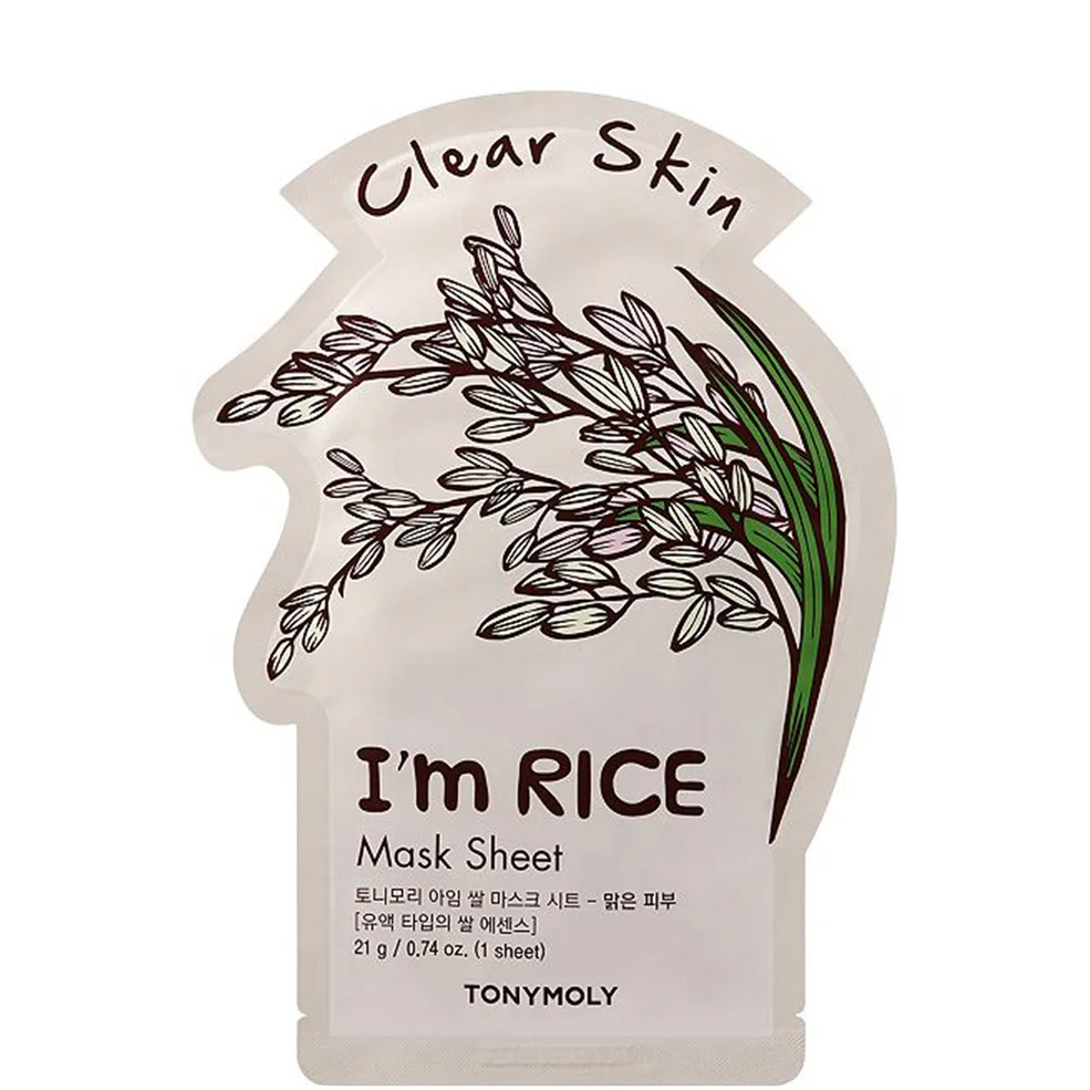 TONYMOLY I'm Rice Sheet Mask 21g Image 1