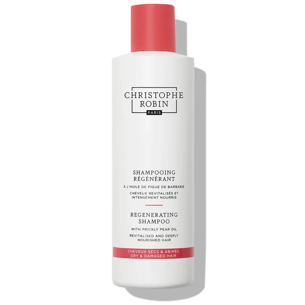 Christophe Robin Regenerating Shampoo with Prickly Pear Oil 250ml Image 1