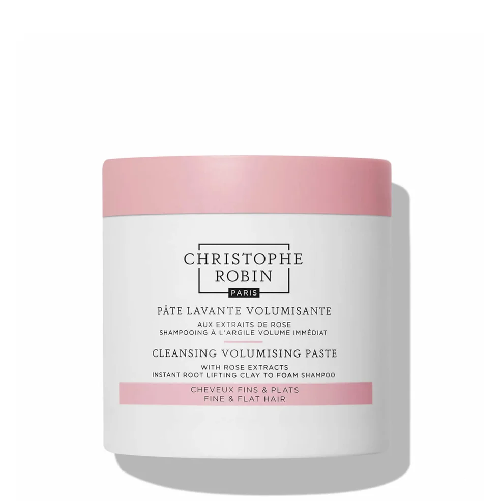 Christophe Robin Cleansing Volumising Paste with Pure Rassoul Clay and Rose 250ml Image 1