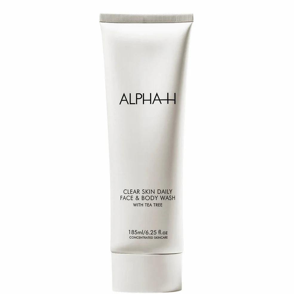 Alpha-H Clear Skin Daily Face and Body Wash 185ml Image 1