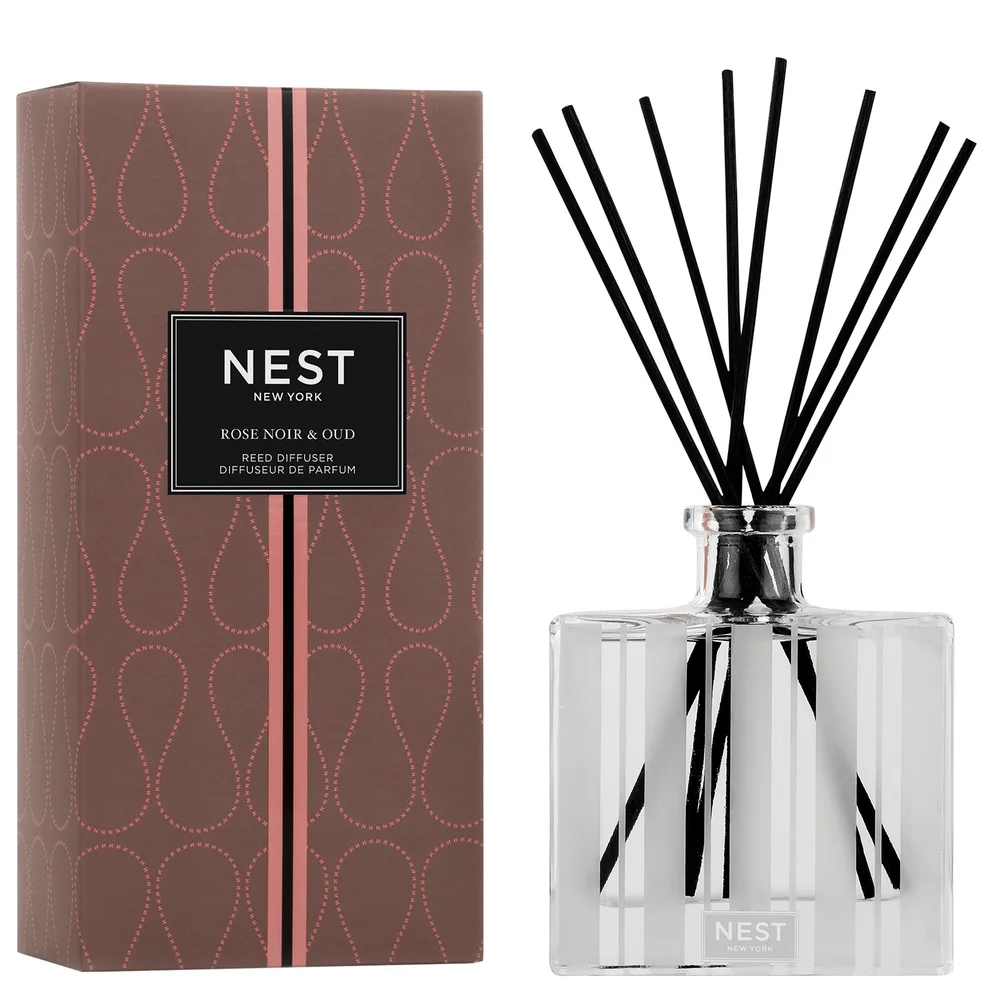 NEST New York Rose Noir and Oud Reed Diffuser 175ml Image 1