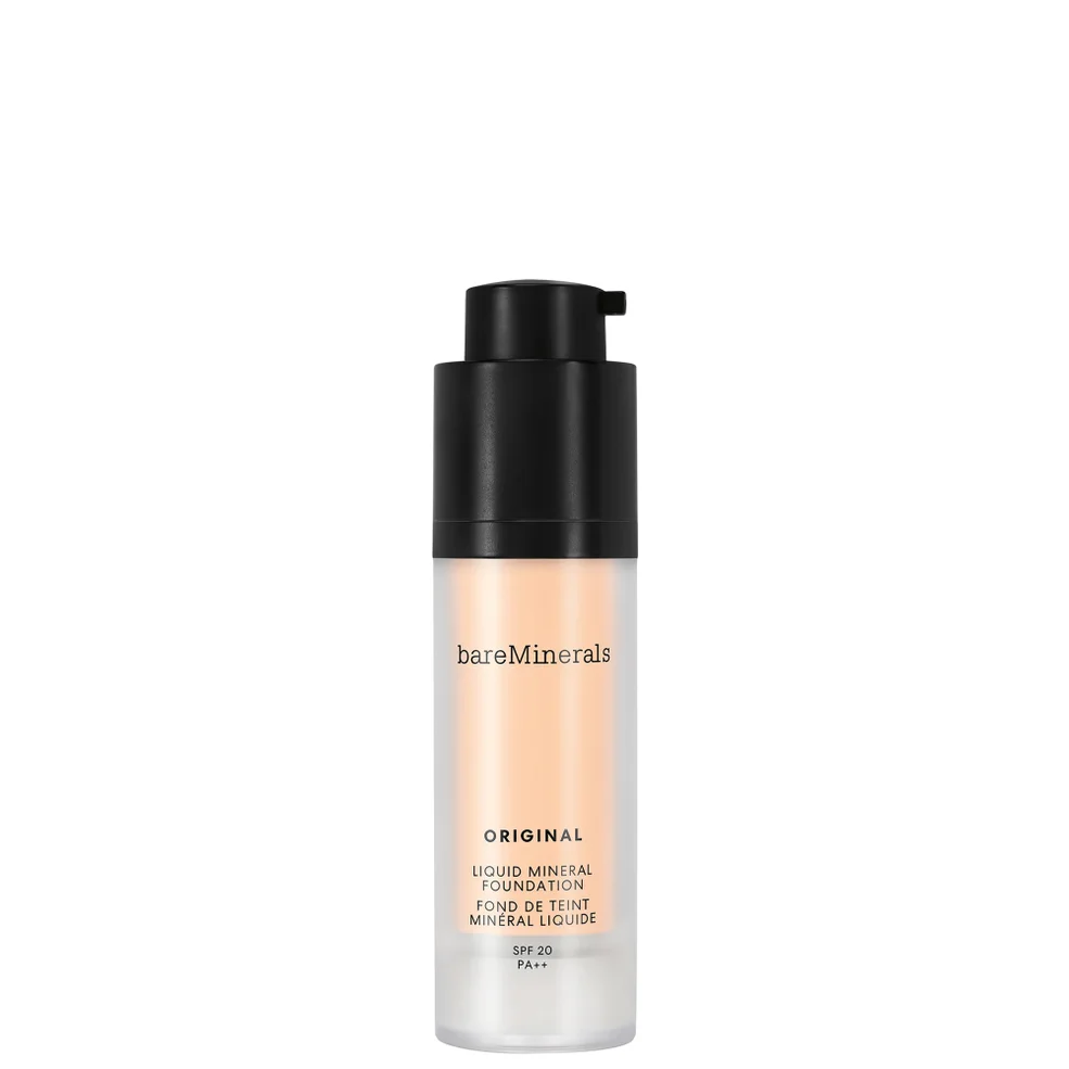 bareMinerals Original Liquid Mineral Foundation Broad Spectrum SPF20 30ml (Various Shades) Image 1